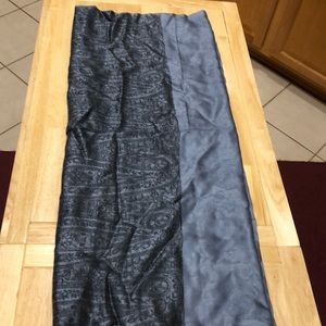 Periwinkle blue scarf